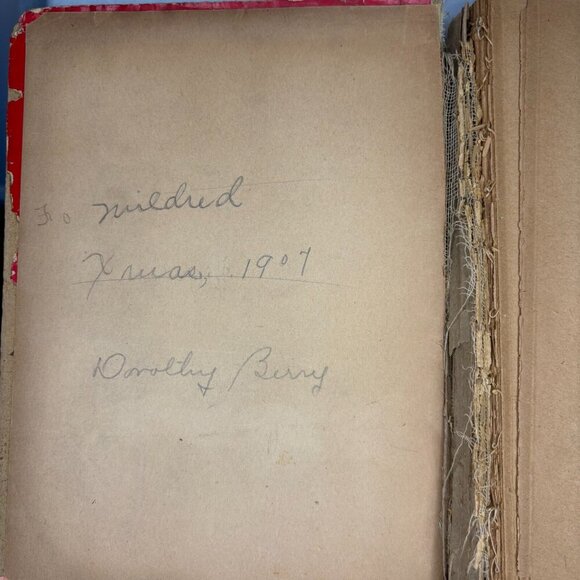 Mother Goose Complete Melodies Vintage Book Inscribed from 1907 - Picture 2 of 4